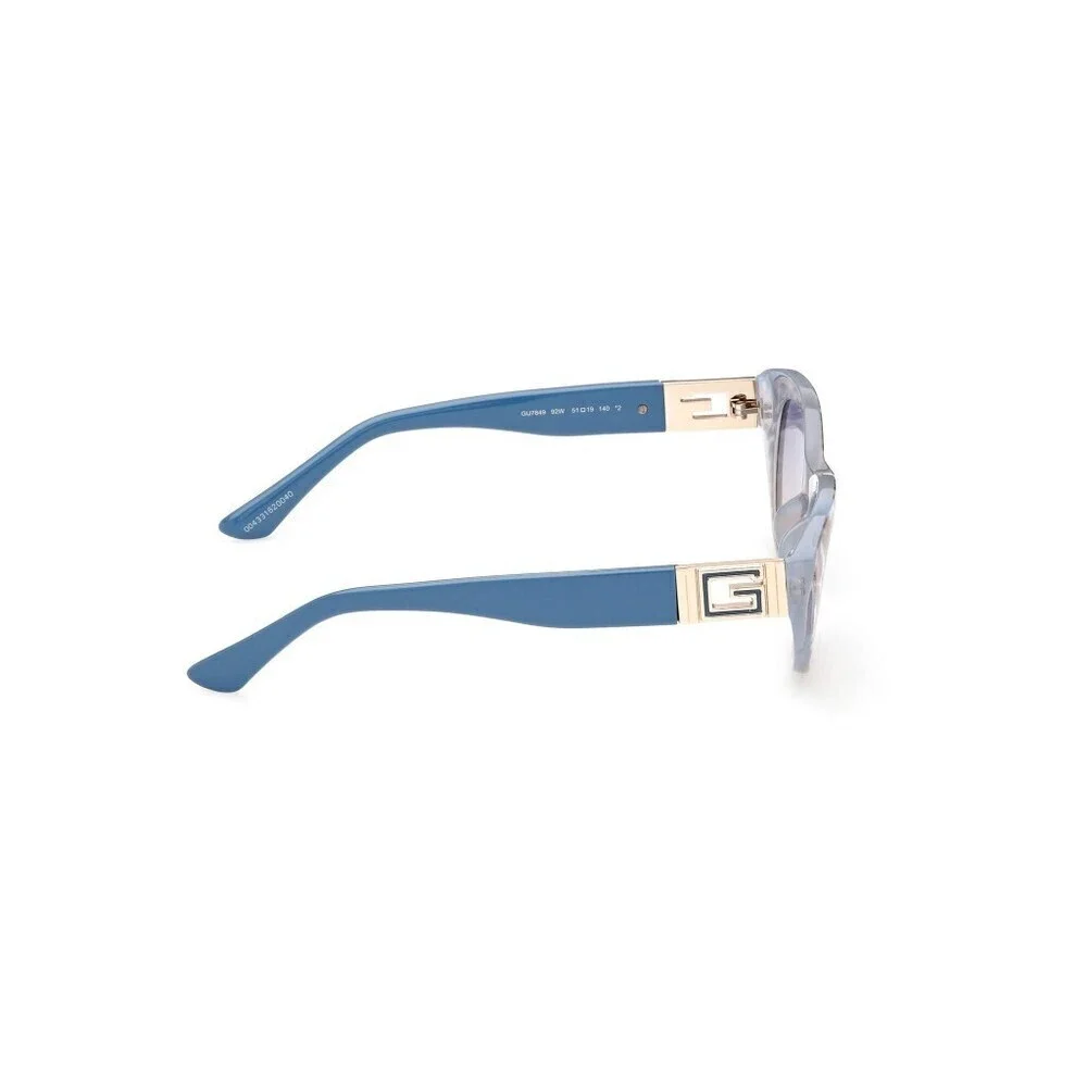 NWT GUESS GU7849 92W Blue Sunglasses